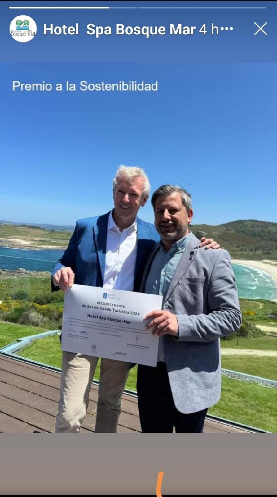 Hotel Spa Bosque Mar Reboredo Zewnętrze zdjęcie